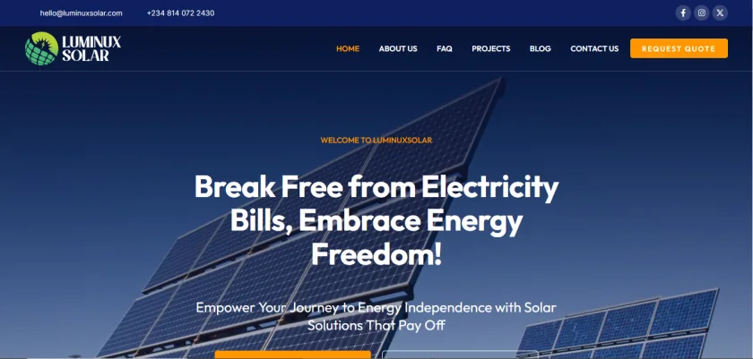 Luminux Solar case study