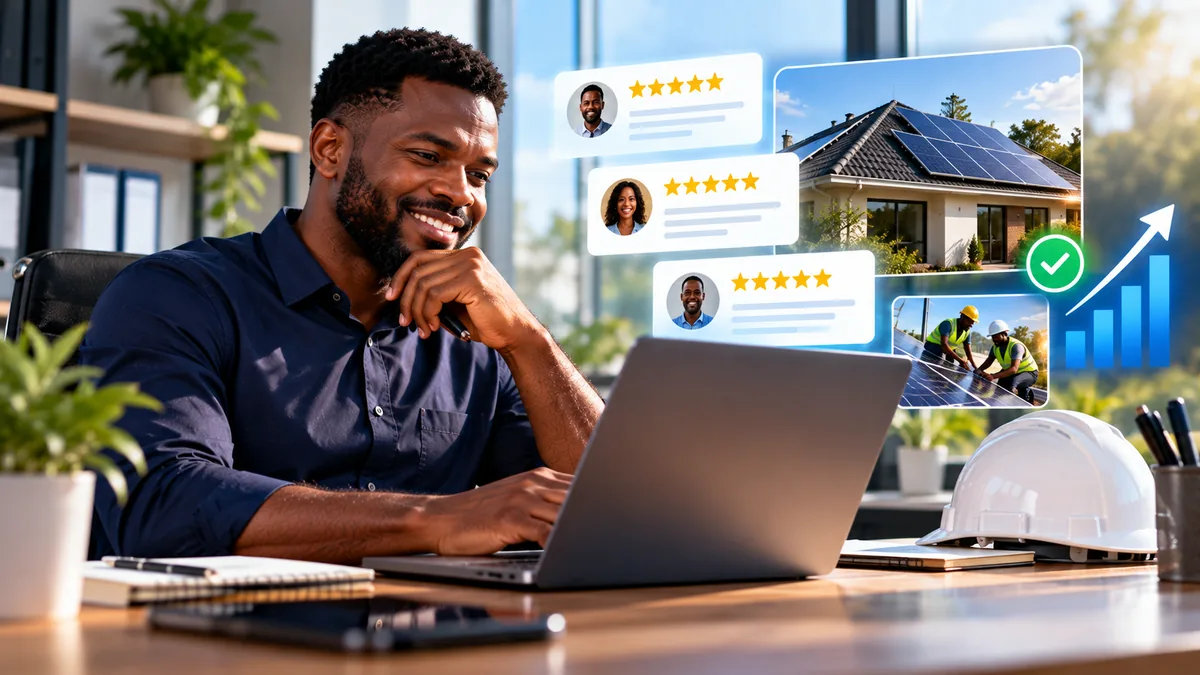 Online Reputation: How It Helps Solar Companies Close More Deals